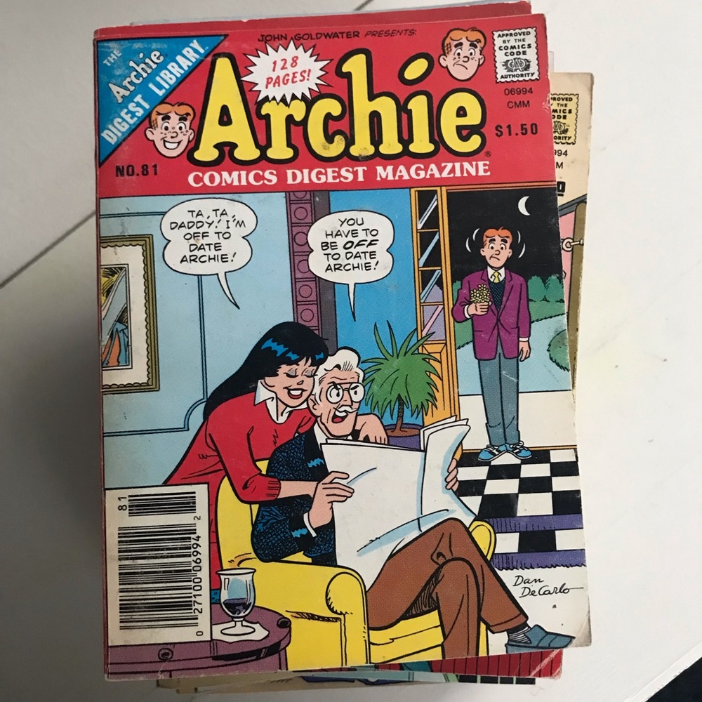 Archie Comics Digest Magazine No.81 - Classic Red Cover